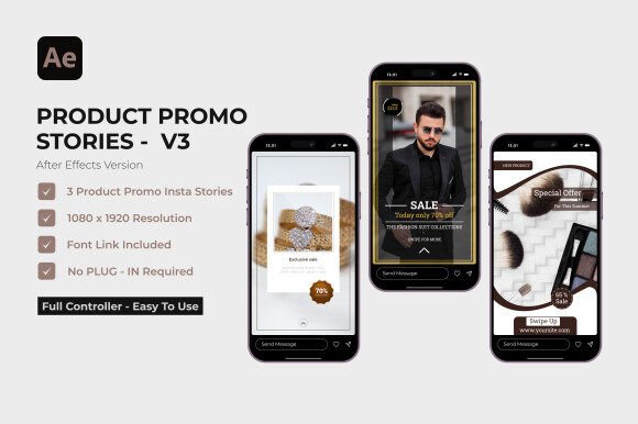 Download Product Promo V3 | After Effects - Premium Bundle